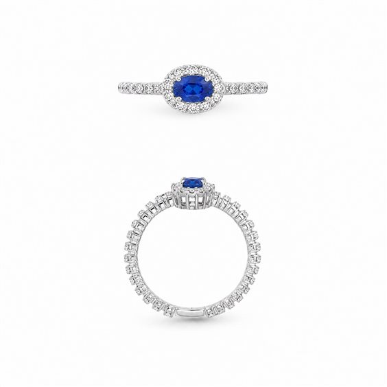 Anillo Salvatore Arzani Mujer in Oro blanco Diamante 0.21 Ct 17923-12 - 17923-12